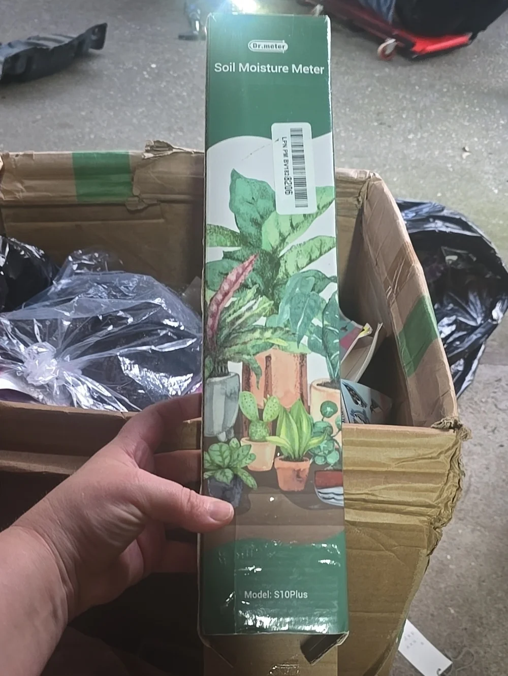 ❤️10/$13 Green Soil Moisture Meter - Accurate Plant Moisture Monitor